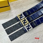 2025年早春新品入荷 FENDI 本革 ベルト LANG工場