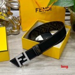 2025年早春新品入荷 FENDI 本革 ベルト LANG工場