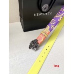 2025年早春新品入荷 VERSACE 本革 ベルト LANG工場