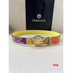 2025年早春新品入荷 VERSACE 本革 ベルト LANG工場