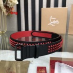 2025年早春新品入荷 Christian Louboutin 本革 ベルト LANG工場