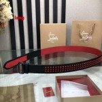 2025年早春新品入荷 Christian Louboutin 本革 ベルト LANG工場