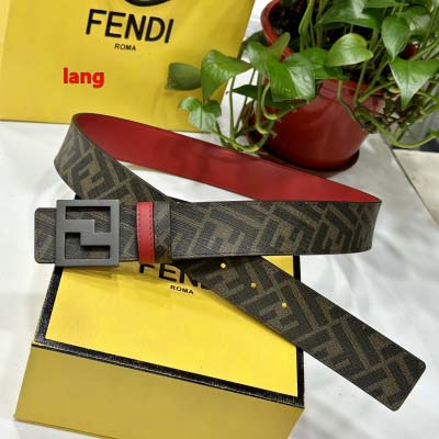 2025年早春新品入荷 FENDI 本革 ベルト LANG工場