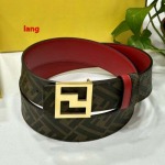 2025年早春新品入荷 FENDI  本革 ベルト LANG工場