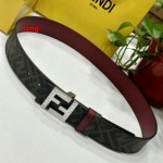 2025年早春新品入荷 FENDI  本革 ベルト LANG工場