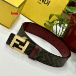 2025年早春新品入荷 FENDI  本革 ベルト LANG工場