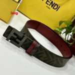 2025年早春新品入荷 FENDI  本革 ベルト LANG工場