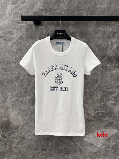 2025年早春高級N品新品 PRADA   半袖 Tシャツ ...