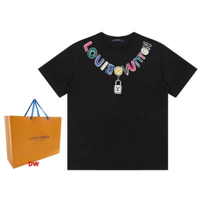 2025年1月20日春夏新品入荷 ルイヴィトン 半袖 Tシャ...