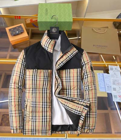 2025年1月21日早春新品入荷バーバリー 綿入れの服ジャケ...