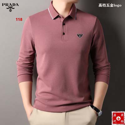 2025年1月21日早春高品質新品入荷PRADA長袖 Tシャ...