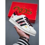 2025年1月25日高品質新品入荷CLOT x adidas Originals Superstarスニーカー/運動靴