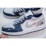 2025年1月25日高品質新品入荷Air Jordan 1 Retro Low x The North Faceスニーカー/運動靴