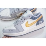 2025年1月25日高品質新品入荷Travis Scott x Nike Air Jordan 1 Lowスニーカー/運動靴