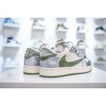 2025年1月25日高品質新品入荷Travis Scott x Nike Air Jordan 1 Low x Stussyスニーカー/運動靴