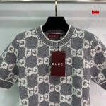 2025年1月26日新作レディースGucci24新作ラウンドネックニット激突ジャガード柄ハンサムおしゃれ