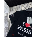 最新のプリント半袖balenciaga |