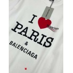 最新のプリント半袖balenciaga |