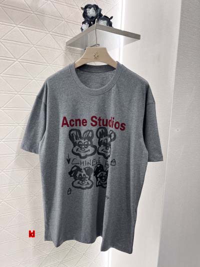 Acne stuDior2025新作ラウンドネックフロッキー...