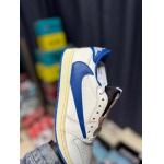 2025年1月27日新品入荷Travis Scott x Air Jordan 1 Low Pale Vanilla スニーカー/ランニングシューズ/カジュアルシューズ