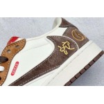 2025年1月27日新品入荷 Travis Scott x Fragment Design x Air Jordan 1 Loスニーカー/ランニングシューズ/カジュアルシューズ