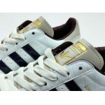 2025年1月30日新品入荷Wales Bonner x Adidas SuerstarWonder White-Collegiate Navyスニーカー/ランニングシューズ/カジュアルシューズ