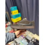 2025年1月30日新品入荷Travis Scott x Air Jordan 1 Low OG Velvet Brown スニーカー/ランニングシューズ/カジュアルシューズ