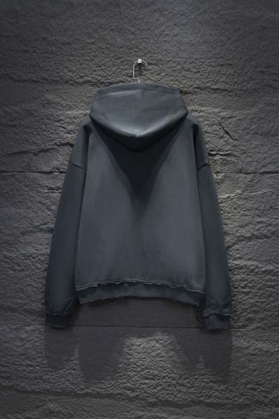 2025年2月13日新品Balenciagaファスナー付きフード付きパーカー HS工場