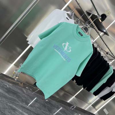 2025年2月23日高品質新品VETEMENTS 半袖Tシャツ  FF工場