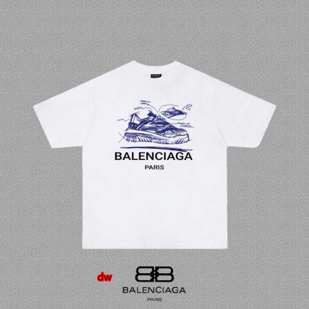 2025年2月28日高品質新品Balenciaga半袖 tシャツDW工場