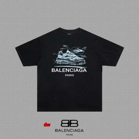 2025年2月28日高品質新品Balenciaga半袖 tシャツDW工場