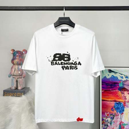 2025年2月28日高品質新品Balenciaga半袖 tシャツDW工場