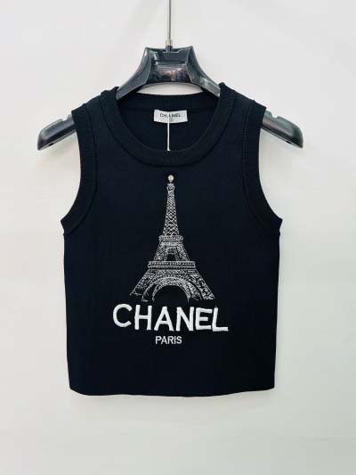 chanel ニットベスト