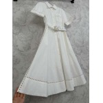 25早春のバレンチノ半袖ドレス