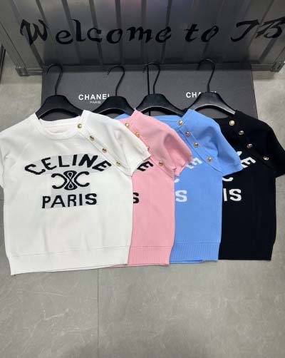 2025年2月3日新作入荷 celine ニット 半袖 ca...