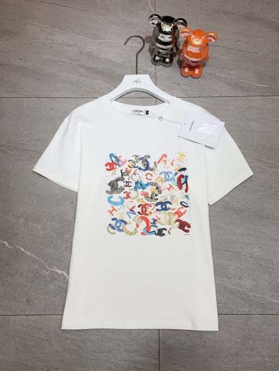 2025年2月3日新作入荷chanel 半袖 Tシャツ ca...