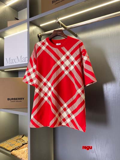 2025年2月17日高品質新品BURBERRY春夏半袖Tシャ...