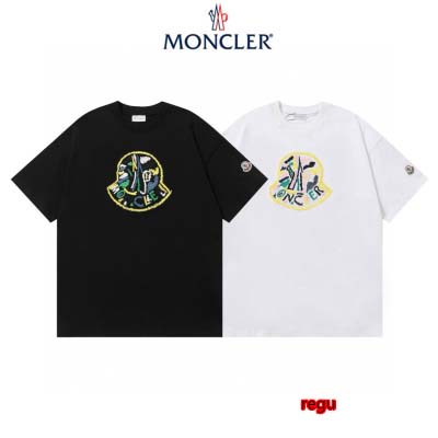 2025年2月17日高品質新品MONCLER春夏半袖Tシャツ...