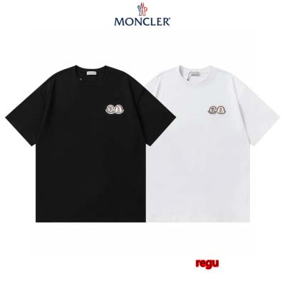 2025年2月17日高品質新品MONCLER春夏半袖Tシャツ...