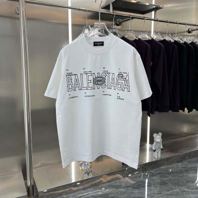 2025年2月23日高品質新品Balenciaga半袖Tシャ...