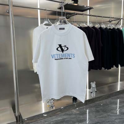 2025年2月23日高品質新品VETEMENTS 半袖Tシャ...