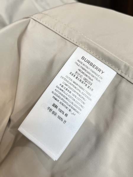 2025年3月3日春秋高品質新品BURBERRYジャケットliangp工場