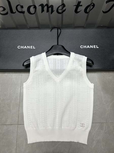 2025年3月23日入荷春夏新作Chanelニット タンクトップ can工場