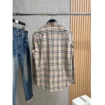 2025年3月3日春秋用高品質新品BURBERRYシャツliangp工場