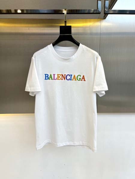 2025年3月6日春夏高品質新品Balenciaga半袖Tシ...