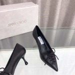 2025年3月10日入荷新品Jimmy Choo業界最高品質の女性用靴本革製ギフト/誕生日/bolin工場