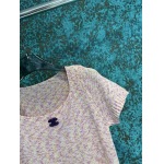 2025年3月24日入荷春夏新作Chanelニット 半袖Tシャツ can工場