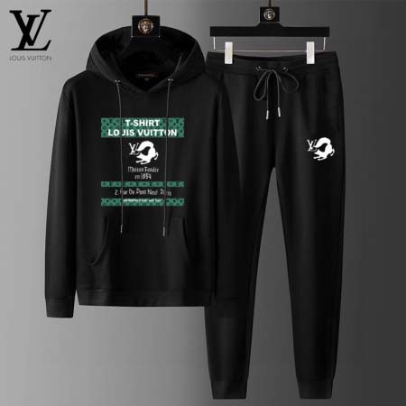 2025年4月2日入荷新作Louis Vuitton春秋メンズ 上下セットM-5XL/zhan工場