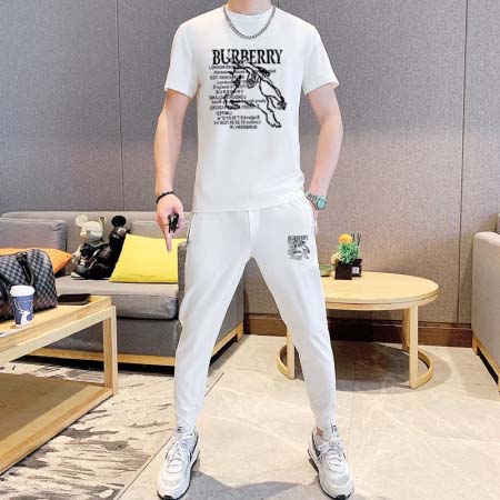 2025年4月2日入荷新作BURBERRY夏メンズ 上下セットM-5XL/zhan工場