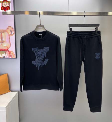2025年4月2日入荷新作Louis Vuitton春秋メンズ 上下セットM-5XL/zhan工場